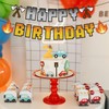 Pixel Happy Birthday Banner, Pre-Strung Pixel Theme Garland Creative Easy