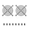 DVUIYYL 2 PCS 80mm Fan Grill pc 80mm Fan Bracket