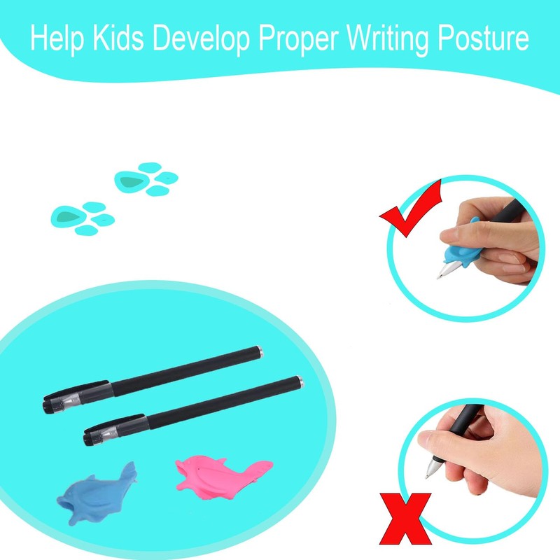 Disappearing Ink Pens Set with 20 Refills, 2 Pens &