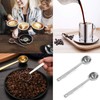 2-piece stainless steel tablespoon measure spoon, coffee scoop 1 tablespoon,
