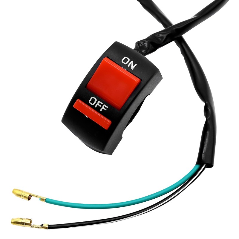 HISports Motorcycle Handlebar Switch 7/8 Inch Motorcycle Handlebar Toggle Switch