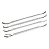 4 Pieces Stainless Steel Micro Lab Scoop Spoon Long Handle
