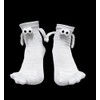 Pingyongchang Toe Socks For Women Funny Holding Hands 3d Eyes