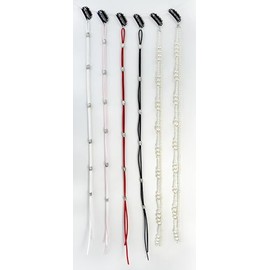 SINNKY Imitation Pearl and Boho braided hair tie Hair Clip In Hair Braiding clips Long Hair Extension Hair Chain DIY Accessories Fashion Hair band Masquerade Hair Accessories for Women (AA-mix)