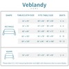 Veblandy Tablecloth Rectangle Waterproof Spill-Proof Wrinkle-Free Table Cloth Washable, Kitchen