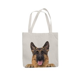 Super Lemon German shepherd tote bag shopping bag for life eco friendly dog lover