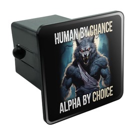 Graphics & More Werewolf Alpha Tow Trailer Hitch Cover Plug Insert 2"