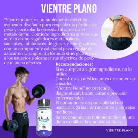 Suplemento Alimenticio Vientre Plano 90 Cápsulas 45 Servs