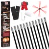 39 Feet Chimney Sweep Kit, Chimney Cleaning Kit with 12