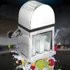 304 Stainless Steel Manual Ice Crusher Shaver Machine, Hand Crank