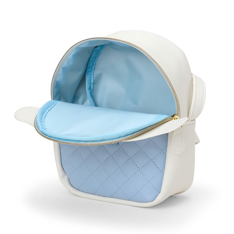 Sanrio 159832 Face Shaped Shoulder Bag, Cinnamoroll, PU Leather, For
