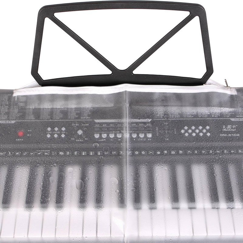 Keyboards Cover, Piano Keyboard Dust Cover 88 Key, Transparent Piano