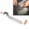 Rolling Pin Stainless Steel Dough Roller Fixed 360° Rotation for