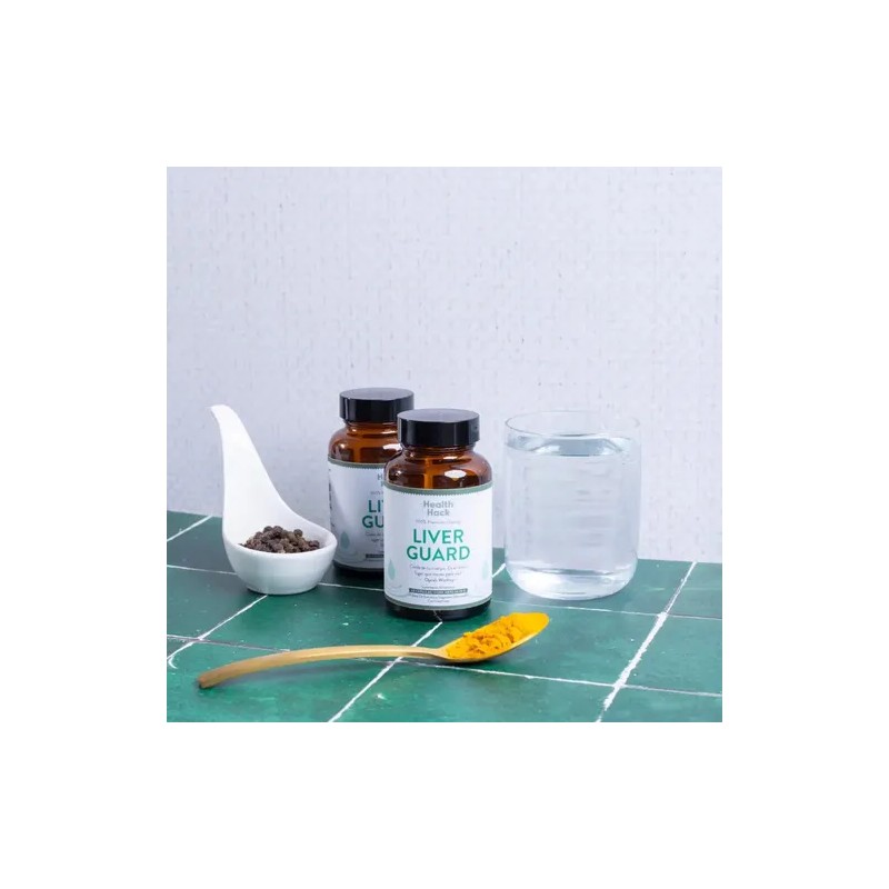 Liver Guard Cardo Mariano Silimarina Diente León Fórmula Herbal Vitaminas