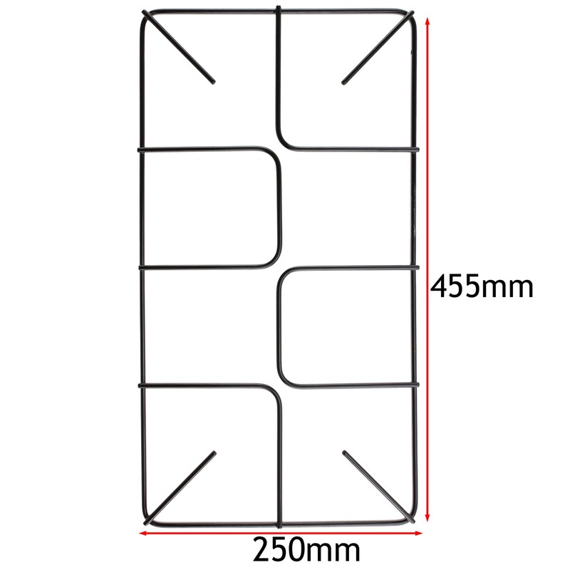 SPARES2GO Flat Gas Hob Pan Support Grid for Indesit Oven