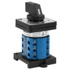Heschen Universal Rotary Cam Selector Switch, SZW26-20/D303.3-B11R, 35mm DIN Rail