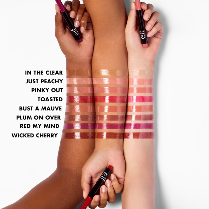 e.l.f. Pout Clout Lip Plumping Pen, Tinted & Moisturising, Simple