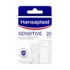 Hansaplast Sensitive Plasters, Pack of 20, Skin-Friendly and Hypoallergenic Wound