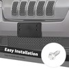 Jimen Fit for Jeep Cherokee 2019-2023, License Holder Mount Bracket