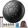Facmogu Steel Tongue Drum, 6 Inch 11 Notes Rain Drum