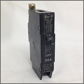 GE Industrial TEY130 Breaker, Bolt On, 30A, 277VAC, 1P, Molded Case, 14kAIC