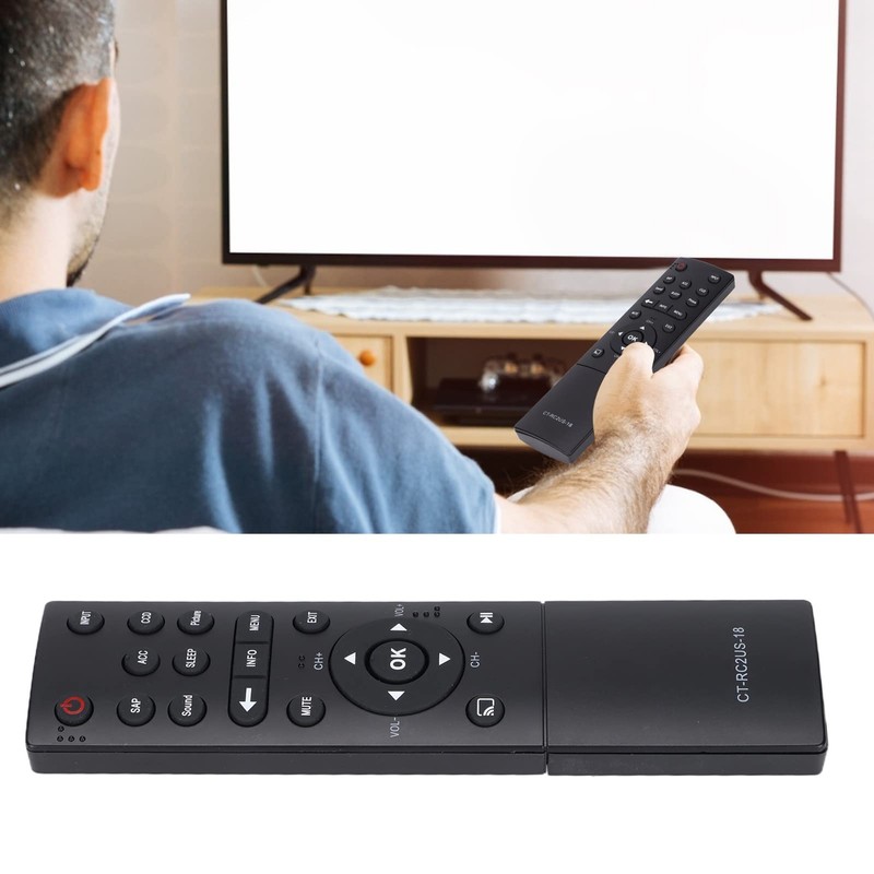 TV Remote Control, CT-RC2US-18 LED TV Remote Control Replacement for