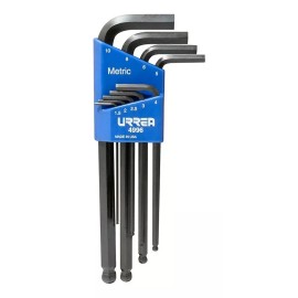 Urrea Juego 22 Llaves Hexagonales L Comb Punta Bola Urrea