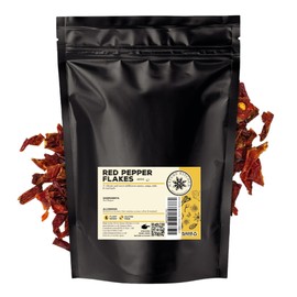 Nature Kitchen Red Pepper Flakes 400g Large Bag Of Seasoning Spices And Herbs. Gluten-Free and Vegan, Everyday Cooking Blends For Marinades, Sauces, Frying, Baking Or Grilling