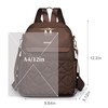 Backpack Women Nylon Waterproof Casual Daypacks Multipurpose Convertible Backpack School