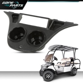 goneparts Fit For Yamaha Drive Dash Mounted Cup Holder Radio Adapter Black