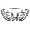 Black Wire Iron Basket Fruit Bowl