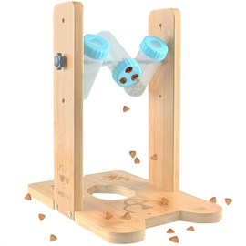 Gentledog Dog Puzzle Toy, Wooden Slow Feeder, Pet Food Treat Feeding Toy, Interactive Dog Feeder for Boredom, Enrichment Toy for Smart Dogs