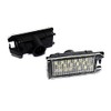RZG 2x LED Licence Number Plate Light White Canbus For