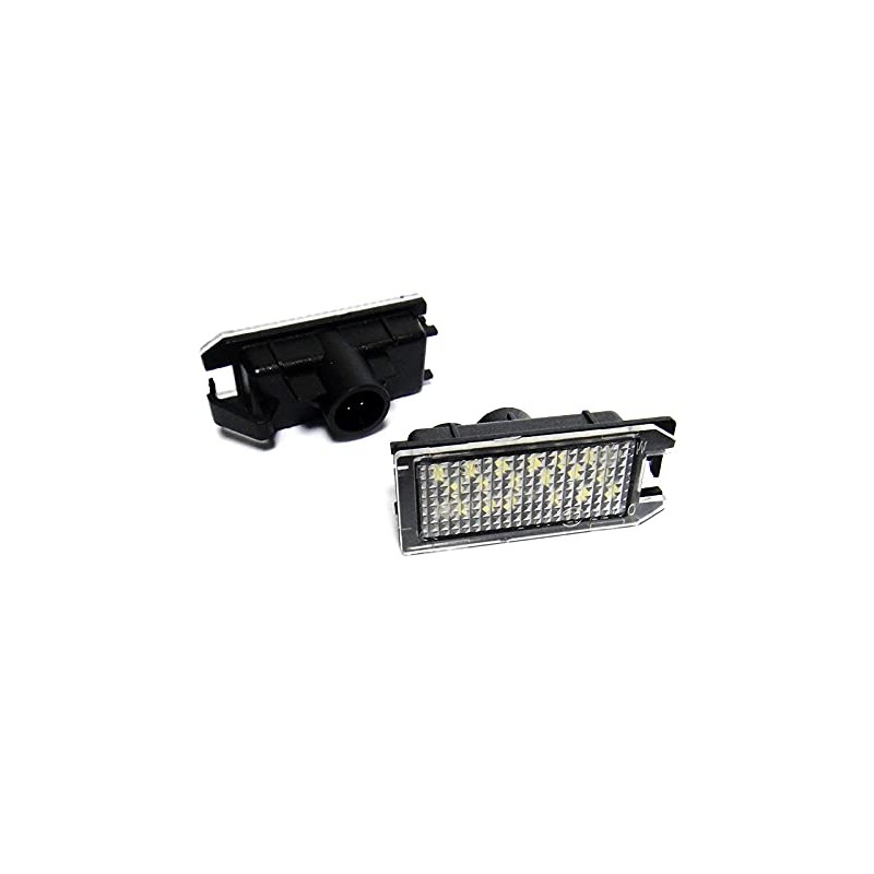 RZG 2x LED Licence Number Plate Light White Canbus For