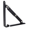 sourcing map Folding Bracket 8 inch 205mm for Shelves Table