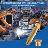 KOLIBROX CGA-580 Nut & 3" Nipple - Regulator Inlet Bottle