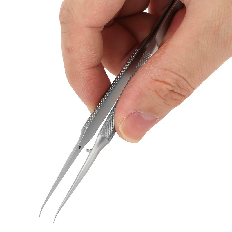 Maintenance Tweezer 0.15mm Precision Sharp Pointed Tip for Microscope Fingerprint