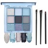 Blue Eyeshadow Palette,Blue Eye Shadow For Women,Blue Makeup Blue Glitter