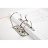 Durafile Lever Arch File, Red File, 'Ergonomic Curved Spine' Single