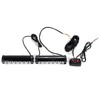 Yellow Flashing Light Kit, 12 V, 6 LEDs x 2