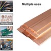 5PCS C110 Copper Flat Bar, 0.02" Thickness x 0.6" Width