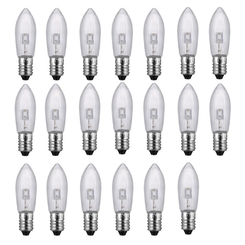 E10 Candle Arch Bridge Bulb Christmas Lamp Spare E10 LED