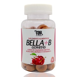 Bella B Colágeno, Biotina y Ácido Hialuronico 60 Gomitas PROTGT