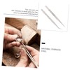 FOMIYES 2pcs Diamond Jewelry Pointy Precision Pointed Tip Bead Tong