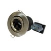 Aurora Fire Rated Adjustable Downlight with LED Lamp Polished Chrome