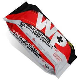 WIPESPLUS No-Rinse Food Contact Wipes, Multi-Surface Wipe, Unscented for Home and Business, 960 Count, (12 Packs of 80)