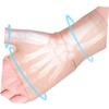 TOVINANNA 1pair Fingerless Compression Gloves Elasticity Pressure Gloves for Enhanced