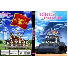 Girls & Panzer Anime Series + 7 Ovas + Movie Dual Audio English/Japanese