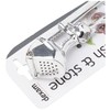Faringdon 5cm Metal Garlic Press With Cherry Destoner