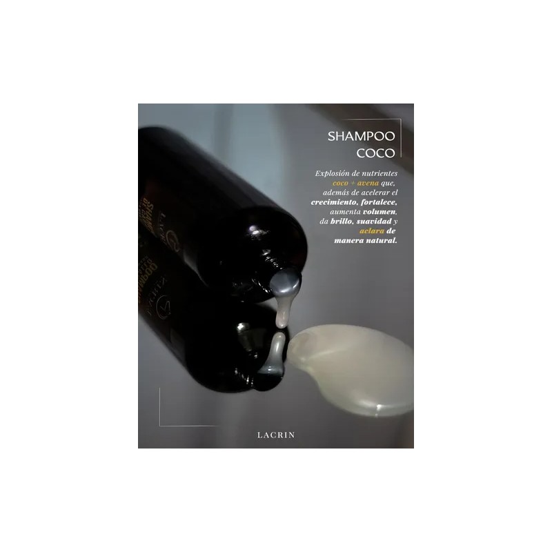 Shampoo de Cola Caballo para Cabello Lacrin Coco Y Avena